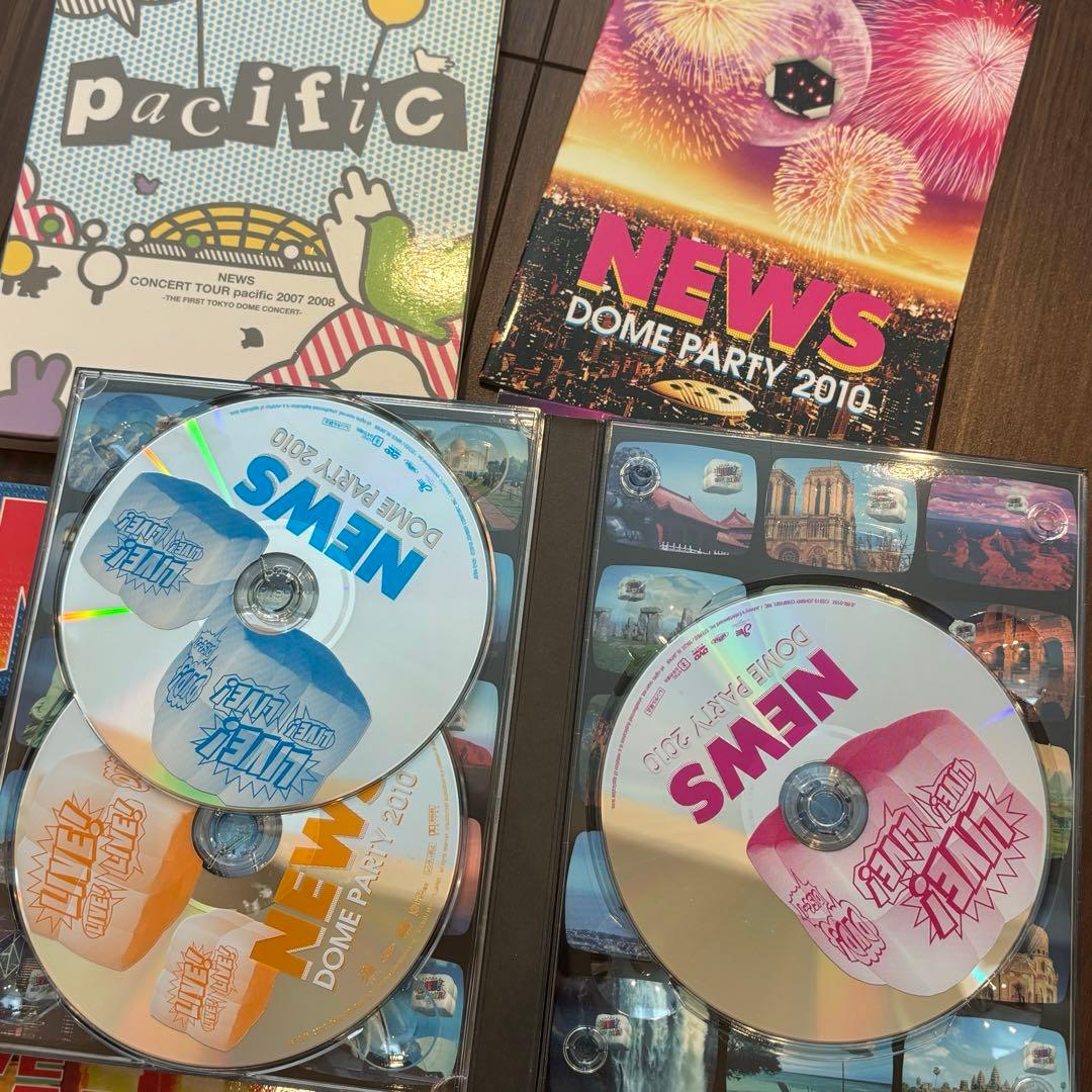NEWS ライブDVD 4枚セット - メルカリ