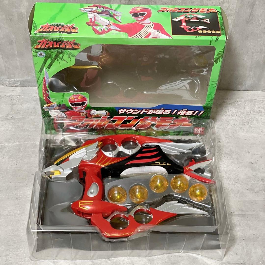 希少 百獣戦隊ガオレンジャー ファルコンサモナー ガオレッド 箱付き