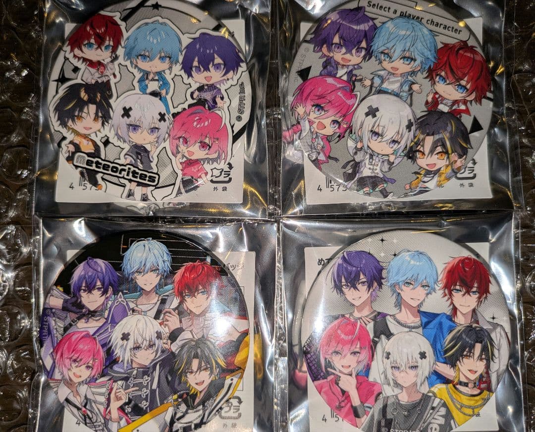 めておら 缶バッジ 全員集合 武道館ビジュ Meteorites - メルカリ
