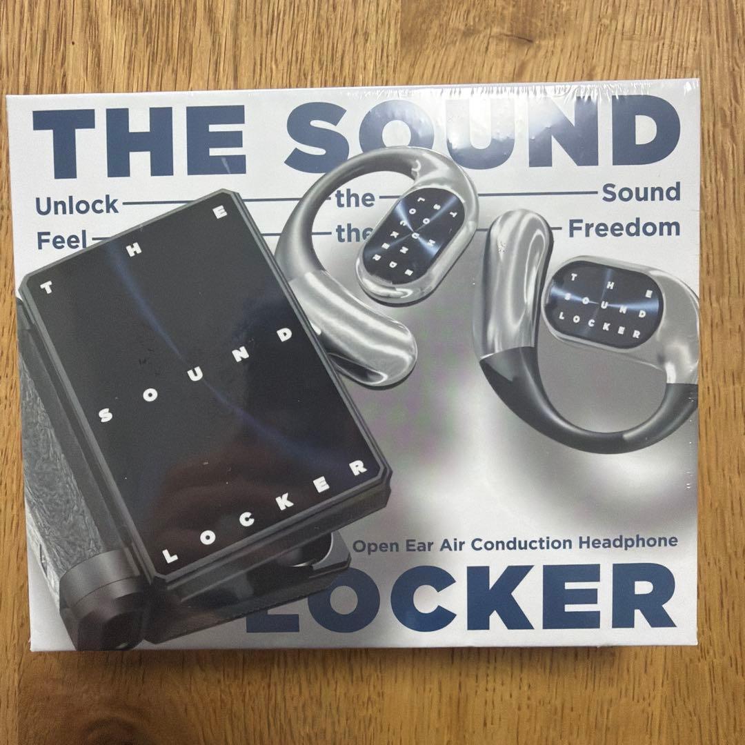(新品未開封)THE SOUND LOCKER Open Earイヤホン THE SOUND LOCKER 耳を塞がない オープンイヤーイヤホン【税込11,980円