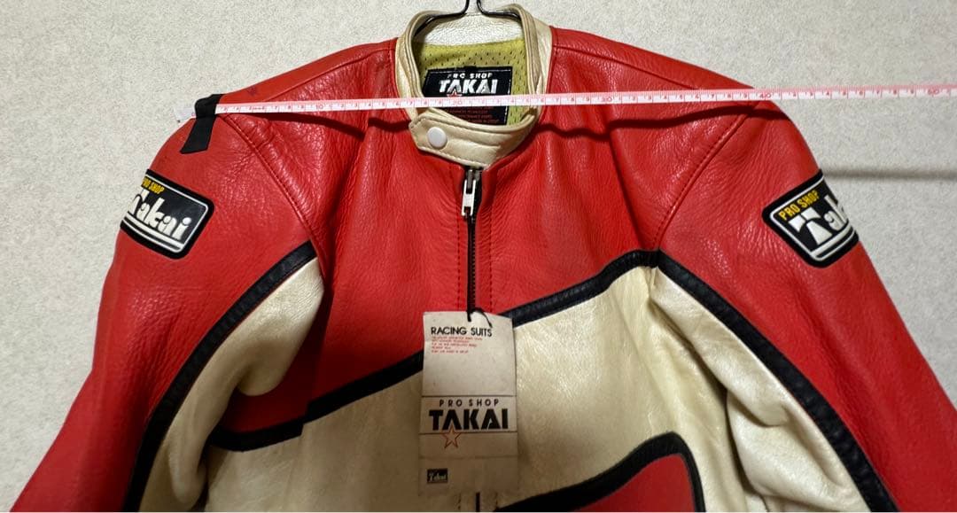 プロショップ高井 タカイ TAKAI 革ツナギ レーシングスーツ - メルカリ