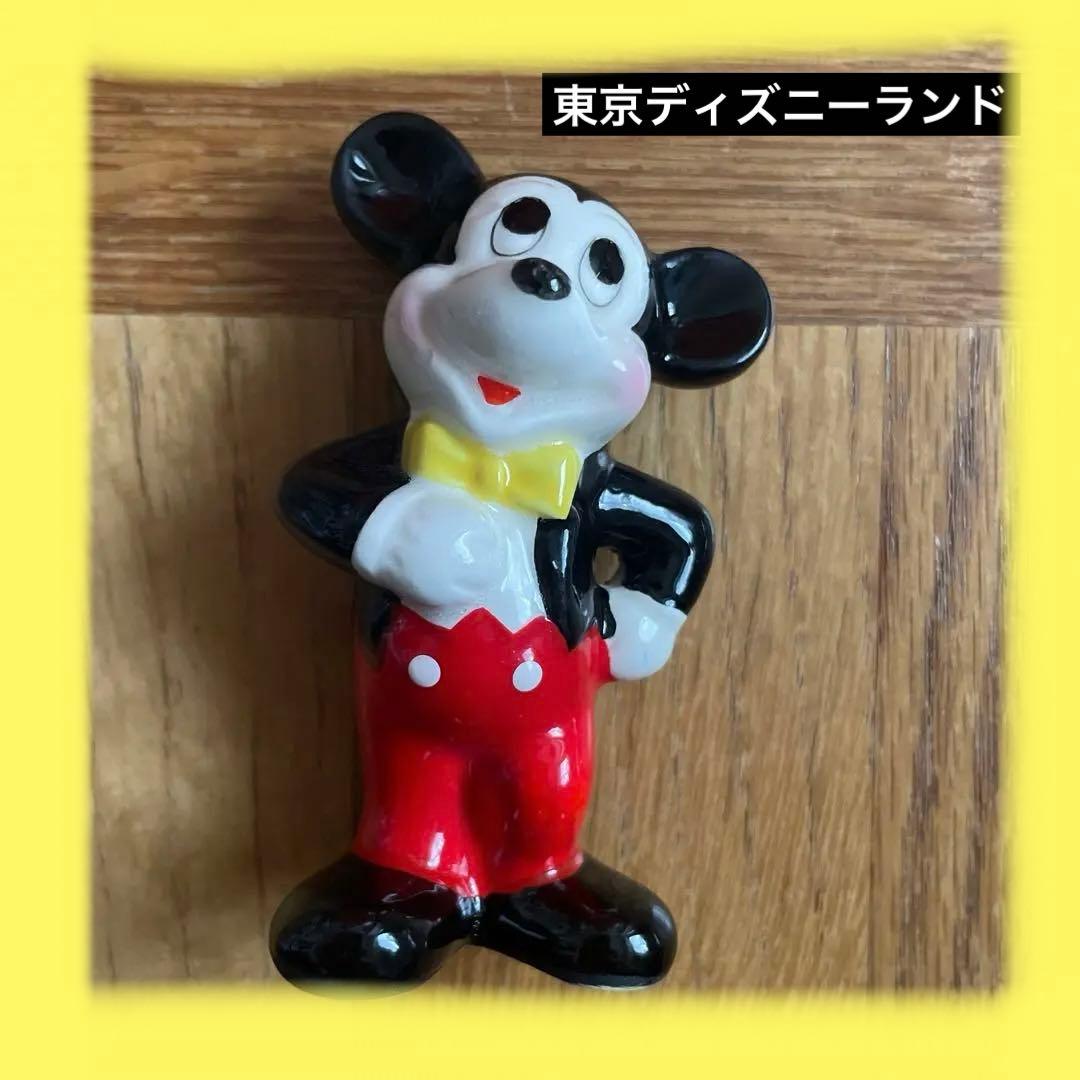 レトロ ディズニー ミッキー 東京ディズニーランド マウス 置物 陶器