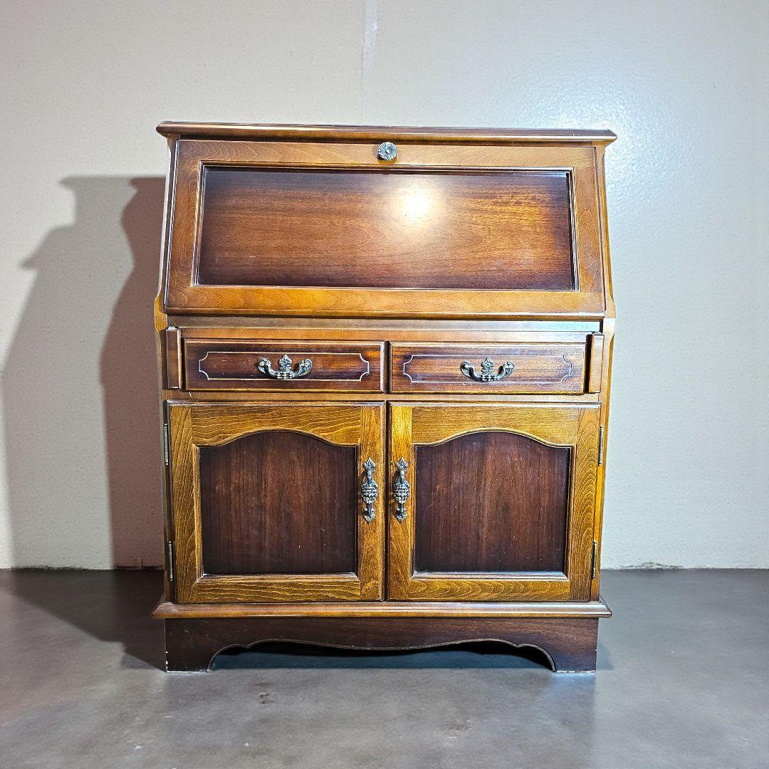 Ｊ*Ｉ様 カリモク コロニアルシリーズ ライティングビューロー/デスク QC30 カリモク家具（KARIMOKU FURNITURE） カリモク コロニアル