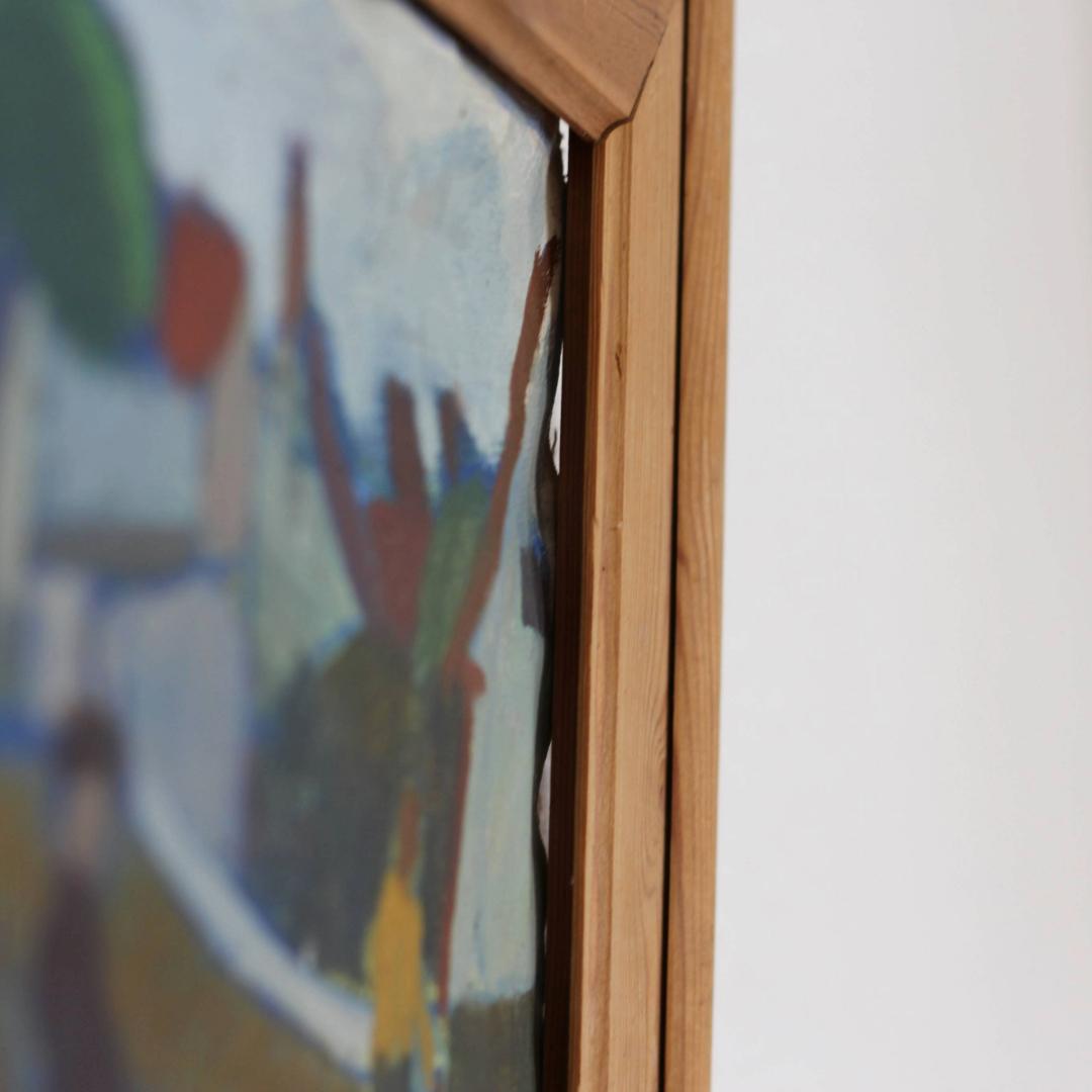 超貴重・一点物】エリックホグラン Erik Hoglund 油彩画 北欧アート