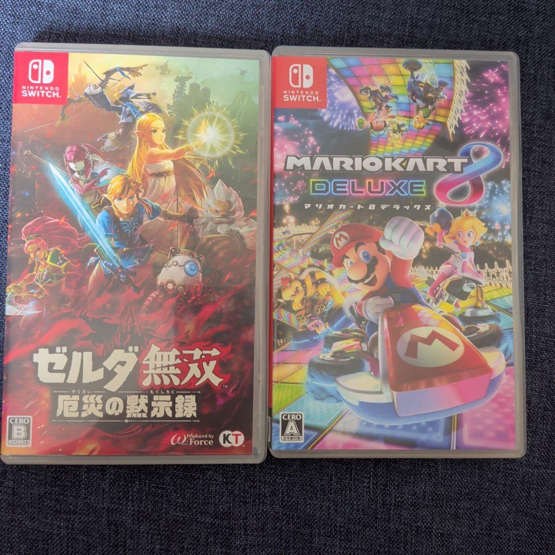 ゼルダ無双 厄災の黙示録 & MARIOKART 8 DELUXE - メルカリ
