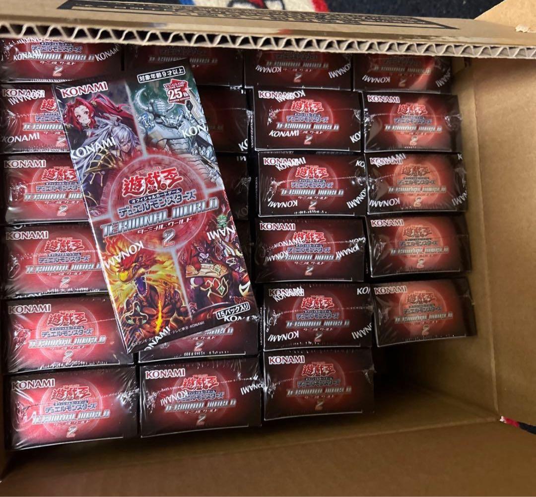 【未開封】遊戯王 ターミナル・ワールド2 TW02 1カートン/24box入り ターミナルワールド2 カートン 未開封box24個入り 楽天市場】遊戯王OCG