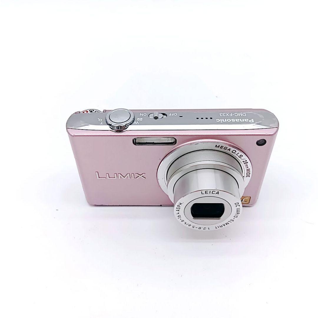 LUMIX DMC-FX33 ピンク デジカメ 純正バッテリー充電器 - メルカリ