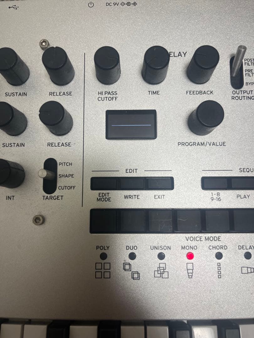 KORG minilogue アナログシンセサイザー 37鍵 シルバー