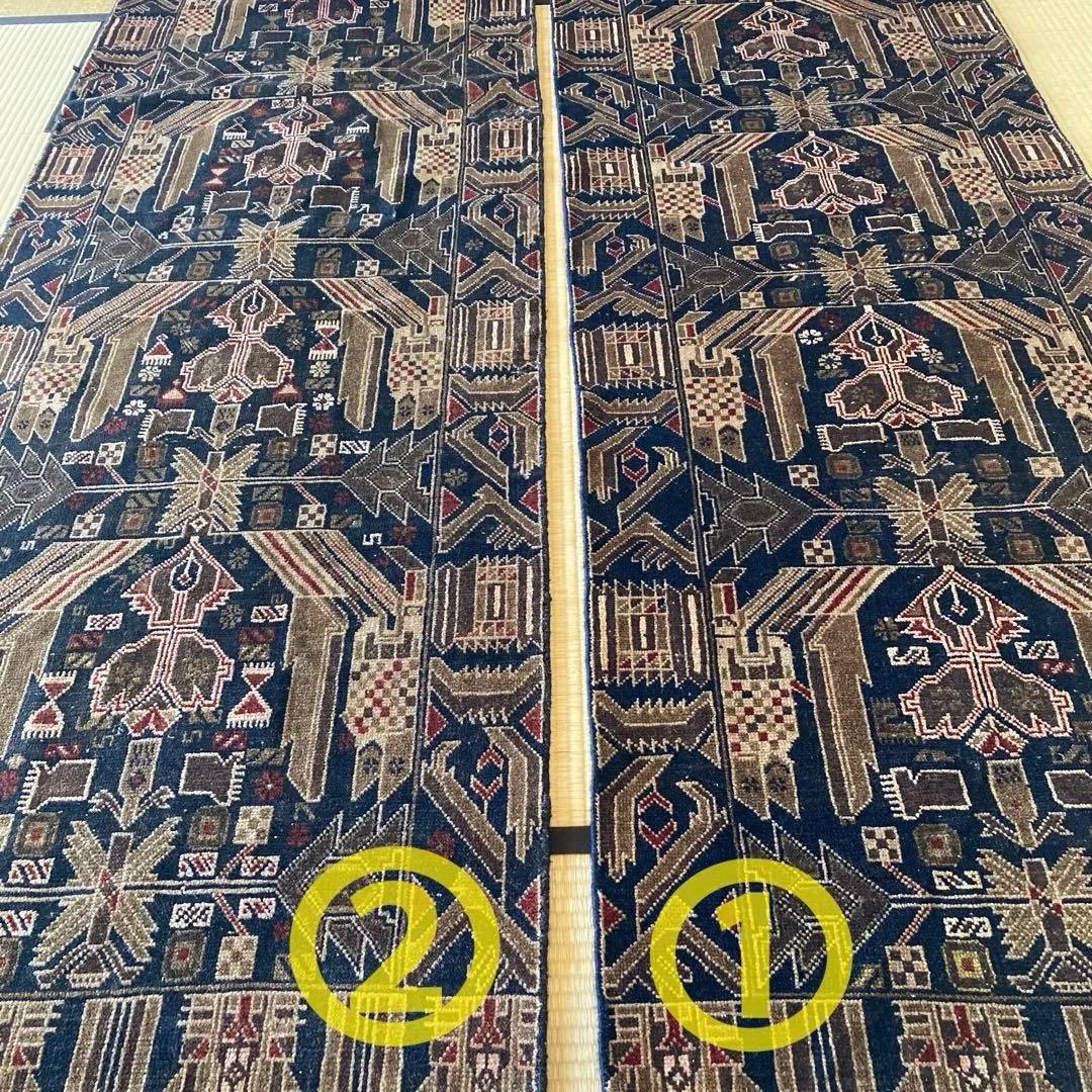 トライバルラグ バルーチ ランナーラグ①ヴィンテージラグ バルーチ