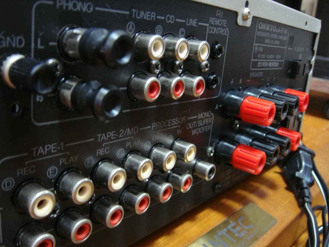 整備済 程度良 ONKYOオンキョー INTEC275アンプ A-911M取説付 - メルカリ