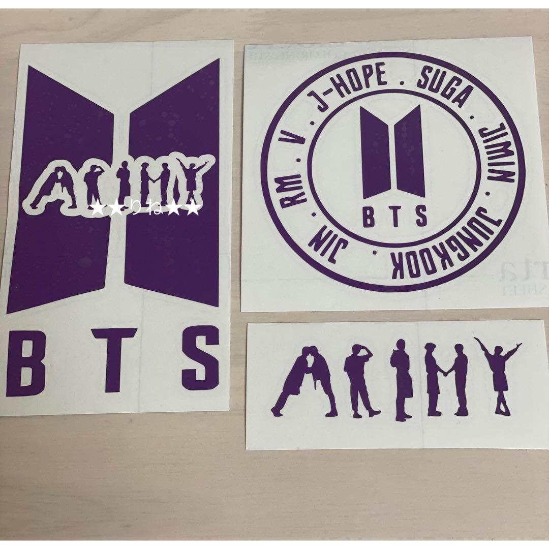 カッティングステッカーarmyポーズスペシャルセット - メルカリ