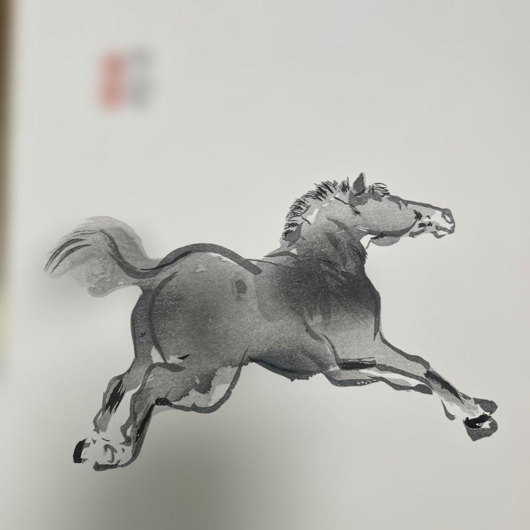 干支 馬絵（色紙） - メルカリ