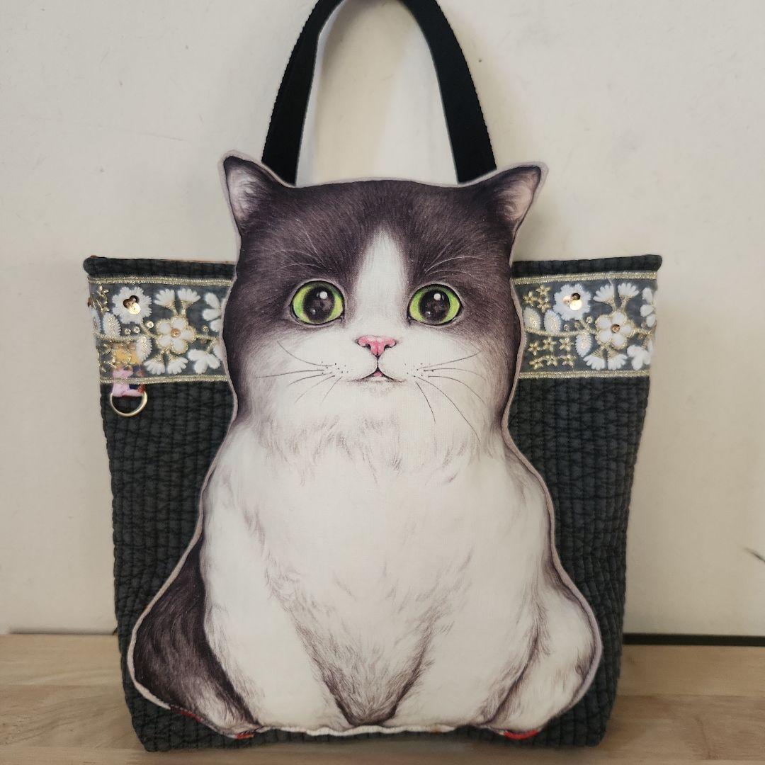 コヤンイサムチョン ねこちゃんトート ハンドメイド - メルカリ