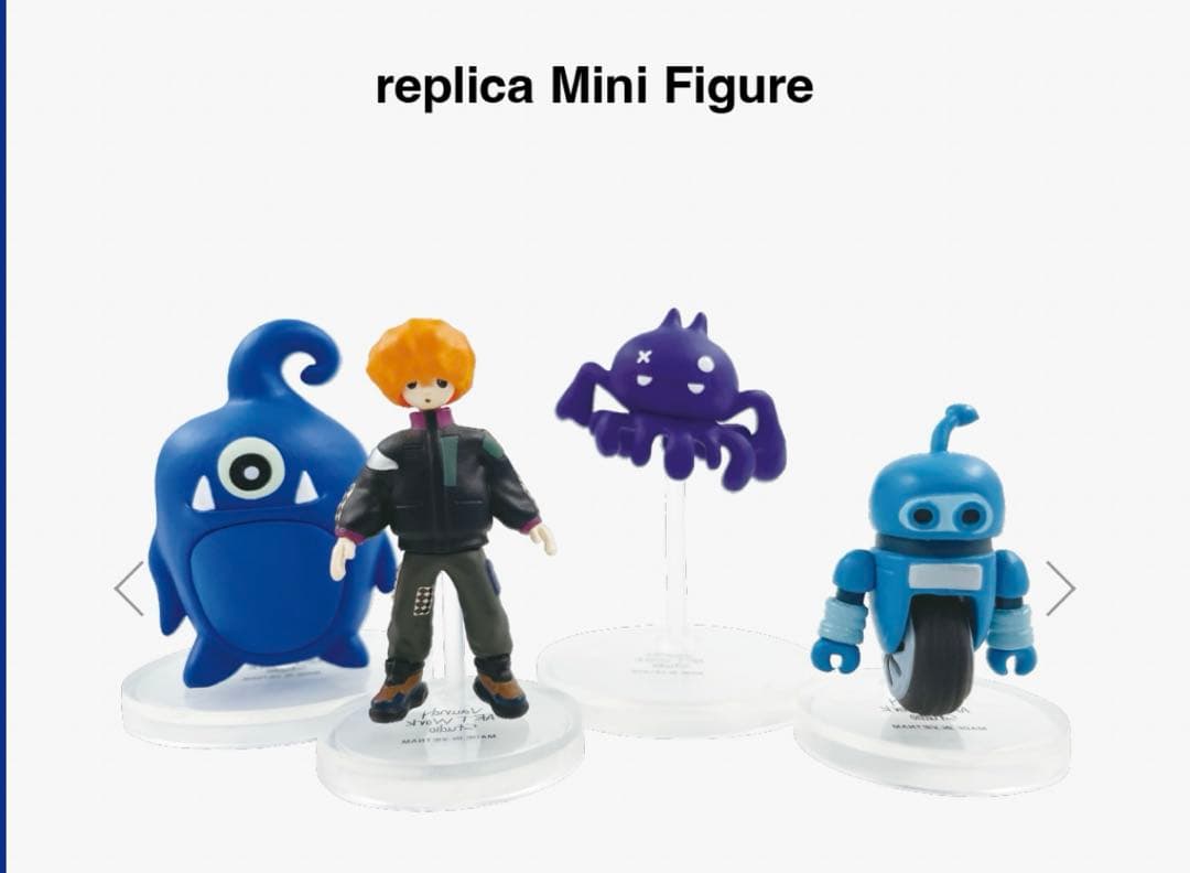 バウンディvaundyカプセルトイreplica 4点セットlittlepunk Vaundy little punk カプセルトイ タイトルマグネット ミニフィギュア