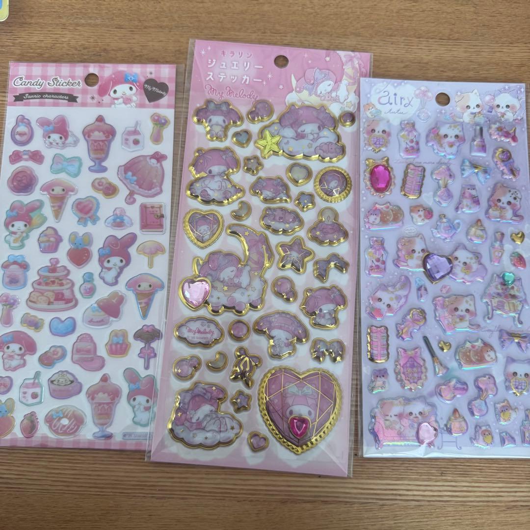 シール帳 ボンボンドロップシール タイルシール おはじきシール シール