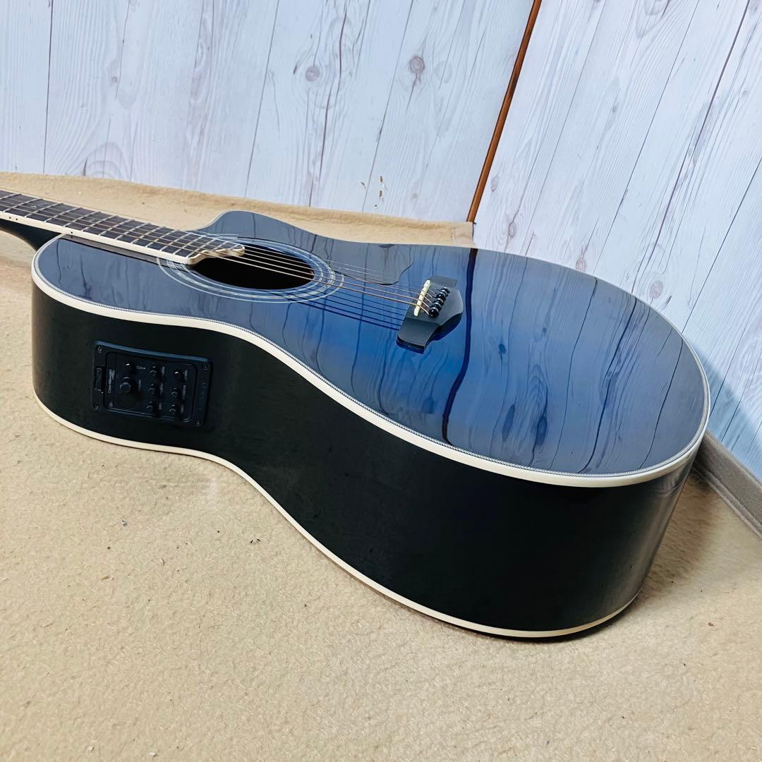 美品 S.YAIRI エレアコ YE-5M/BB ブルーサンバースト ヤイリ - メルカリ
