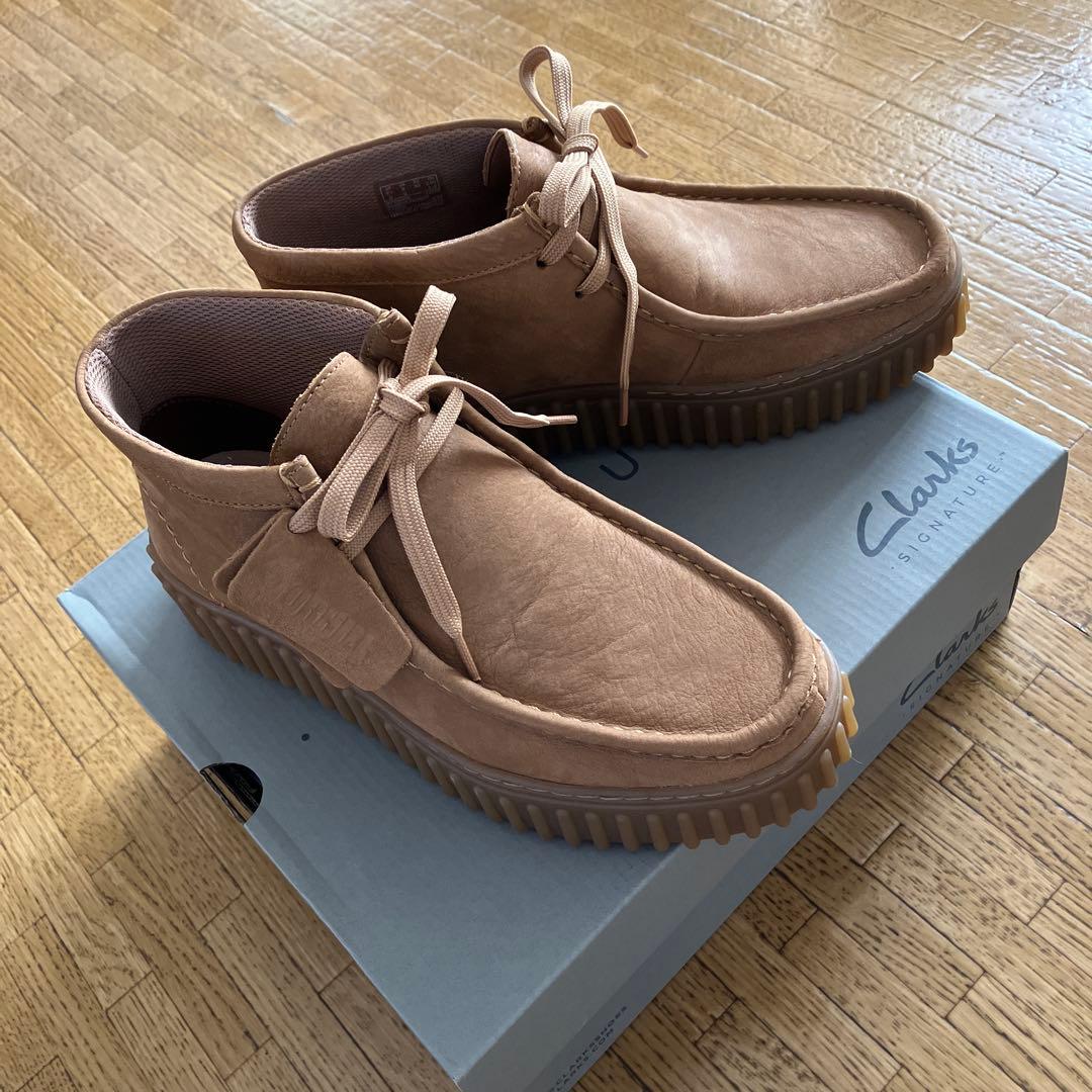 Clarks Premium Torhill Moss 24.5cm モカシン