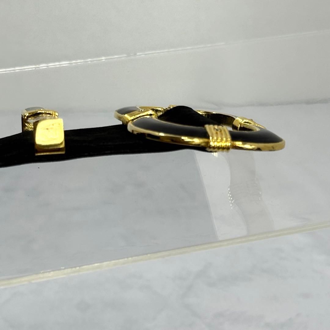 vintage Dior】スエード ベルト ゴールド ストーン 00s Y2K - メルカリ