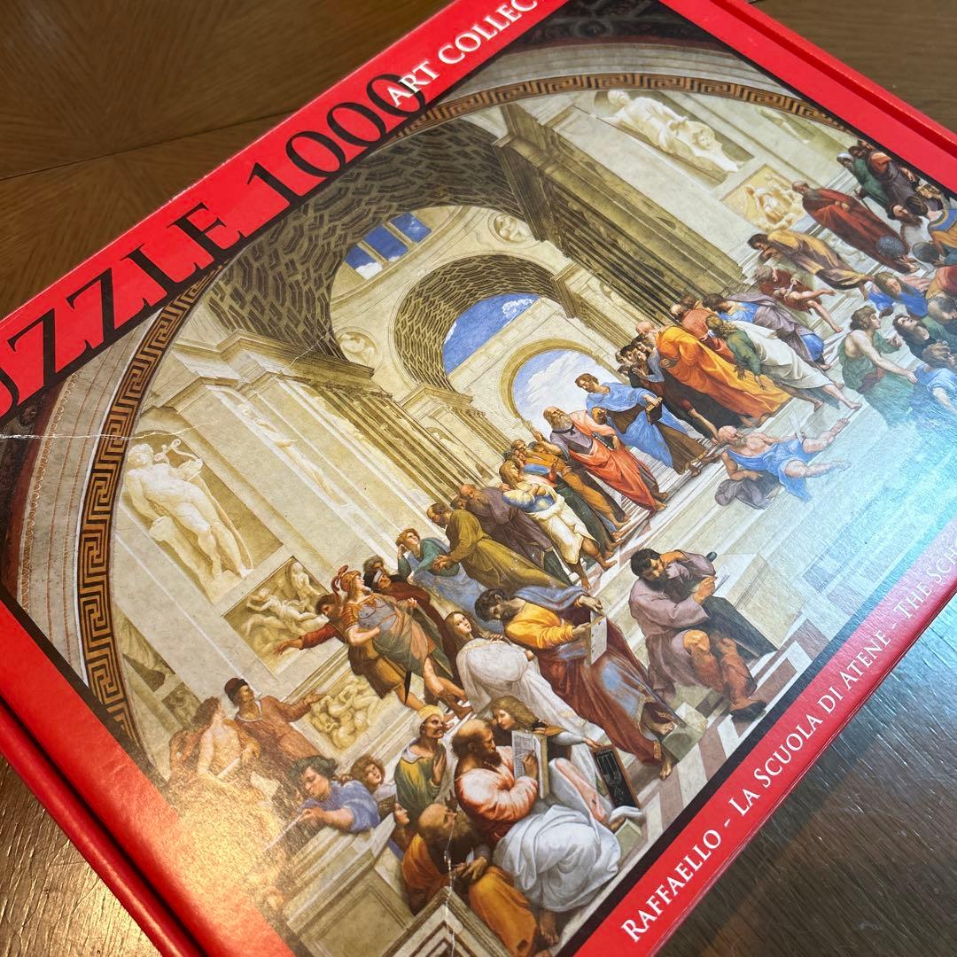 1000ピース ジグソーパズル ラファエロ アテネの学堂 - メルカリ