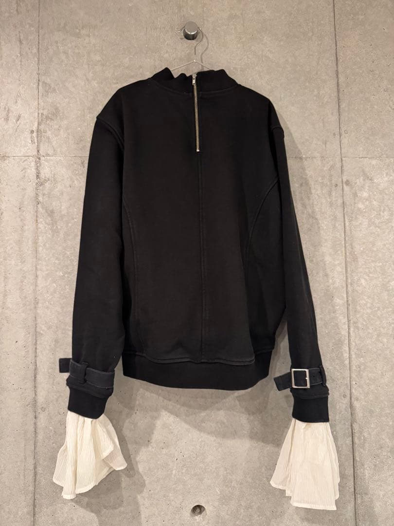 tanakadaisuke cuffs belted pullover ブラック - メルカリ