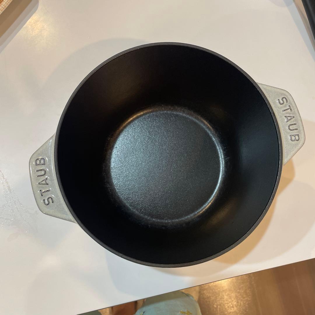 staubストウブ ファミリーライスココット グレー20cm グレー20cm staub
