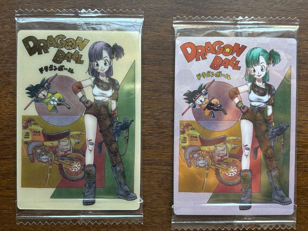 未開封】ドラゴンボールカード イタジャガ ブルマ2枚ペア - メルカリ