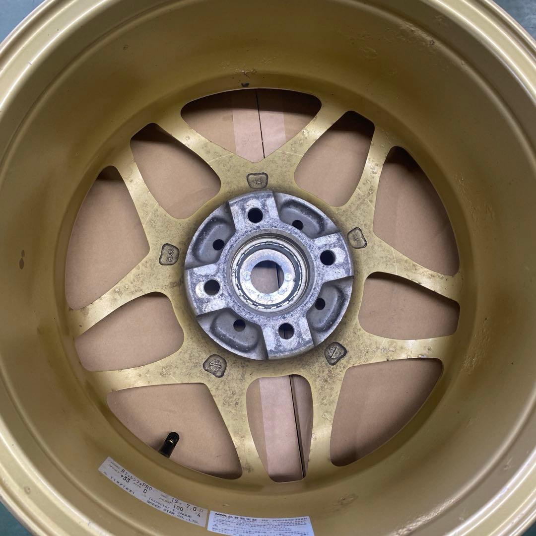 希少‼️ SSR フィレンツェ　PRO 15×7.0J+33 PCD100/4H