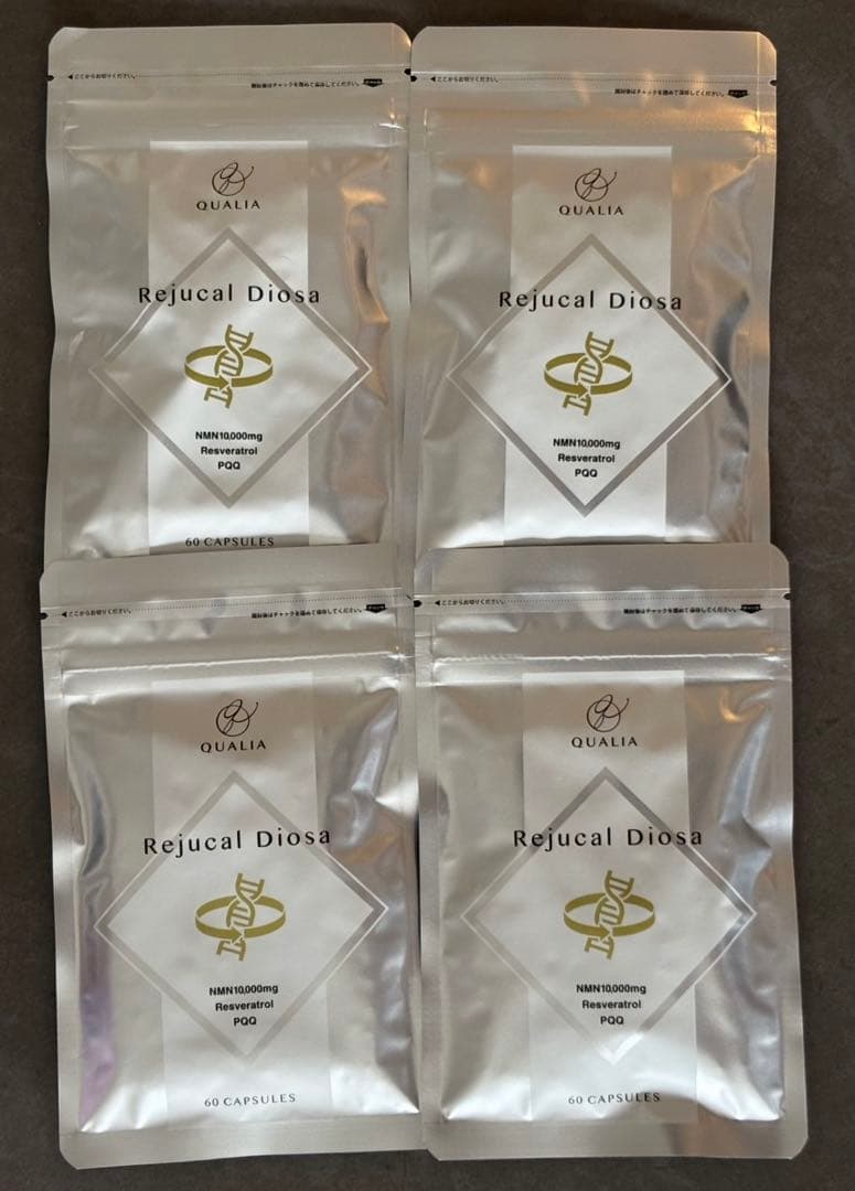 新品】QUALIA Rejucal Diosa NMN クオリア 60粒×4 - メルカリ