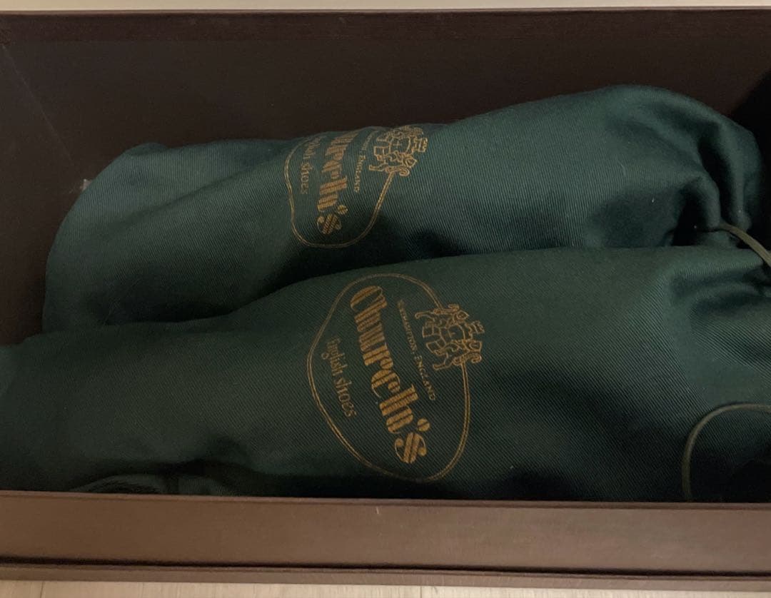 最終【美品】church's チャーチ　バーウッド(24.5cm)木製キーパー付