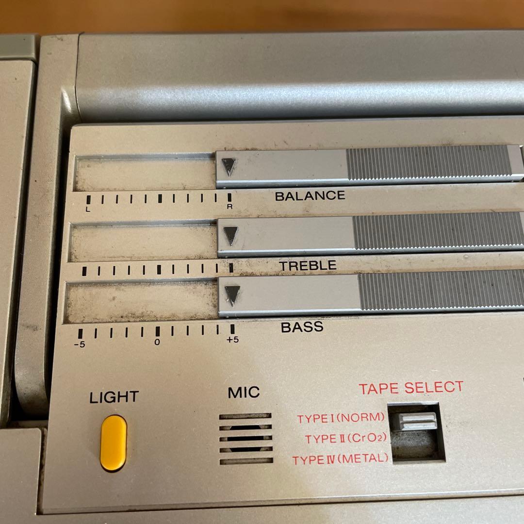 ジャンク】SONY CFS-F40 ラジカセ FM/AMカセットプレーヤー