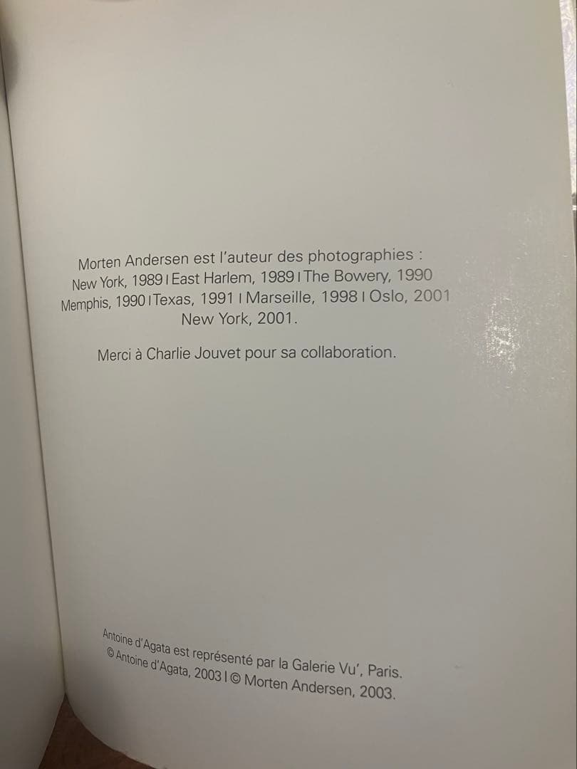Antoine D'Agata Vortex アントワーヌ・ダガタ写真集マグナム - メルカリ