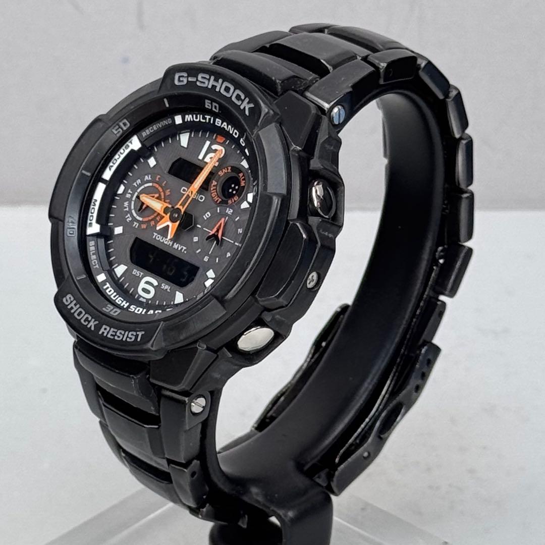美品 G-SHOCK GW-3500BD 電波ソーラー メタルバンド ブラック - メルカリ