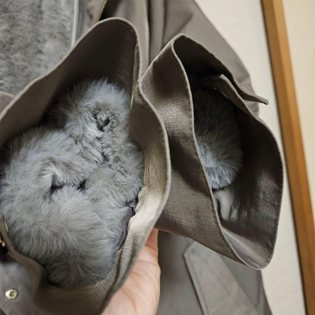 トープ 撥水 4way フェイクファーライナー ロング マンパ - メルカリ