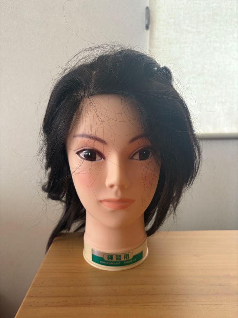 美容師実技試験対応 練習用 三矢 ウィッグ - メルカリ