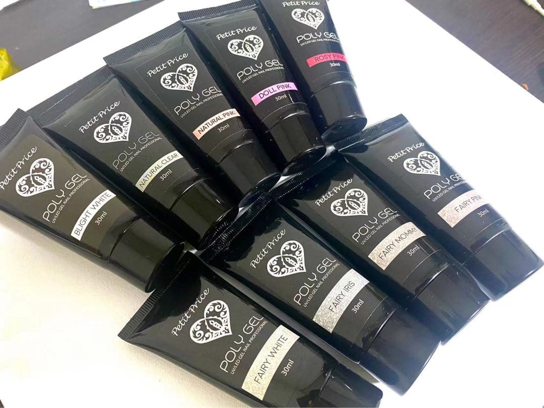 ポリジェル10色セット セルフネイル カラージェル ネイル スカルプ 長