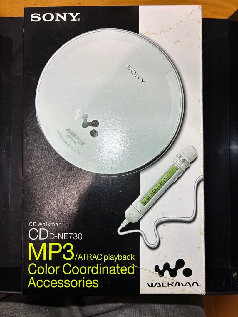 動作確認済/希少】SONY D-NE730 ブルー CDウォークマン 箱あり - メルカリ