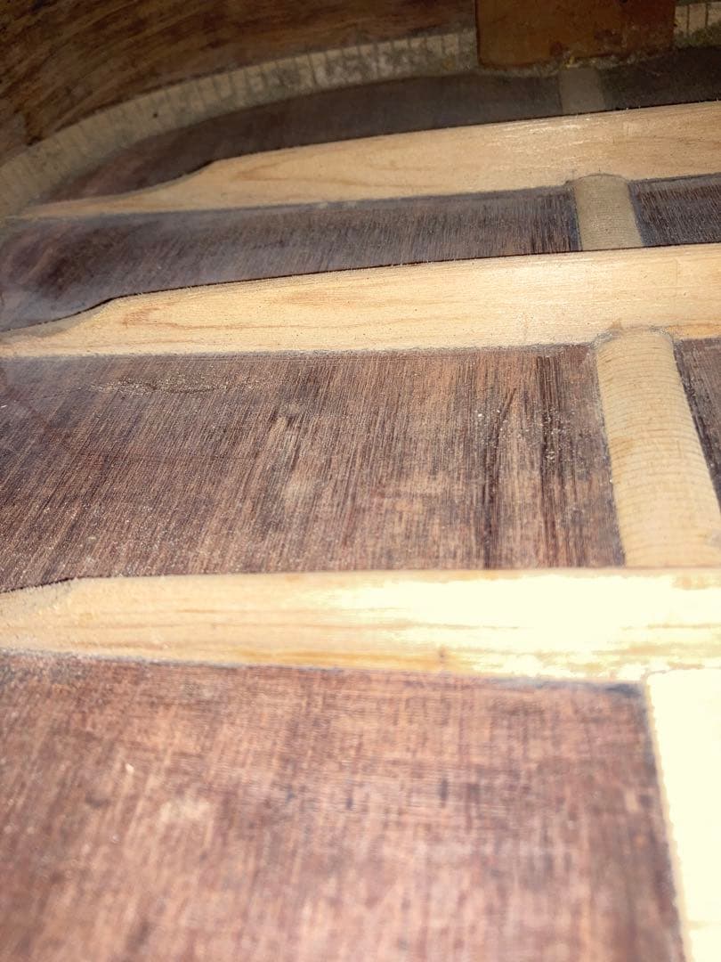 マ*ズ様 ハンドメイドギター ホンジュラスローズウッド ジャンク