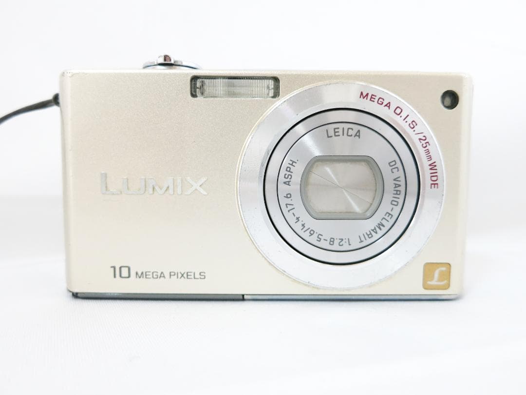 デジタルカメラ Panasonic DMC-FX35 ゴールド 動作未確認 - メルカリ