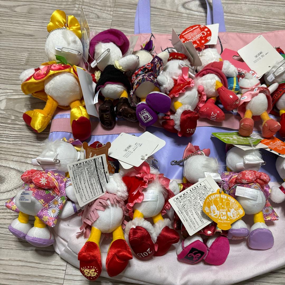 ディズニー レトロ デイジー ぬいば トートバッグ