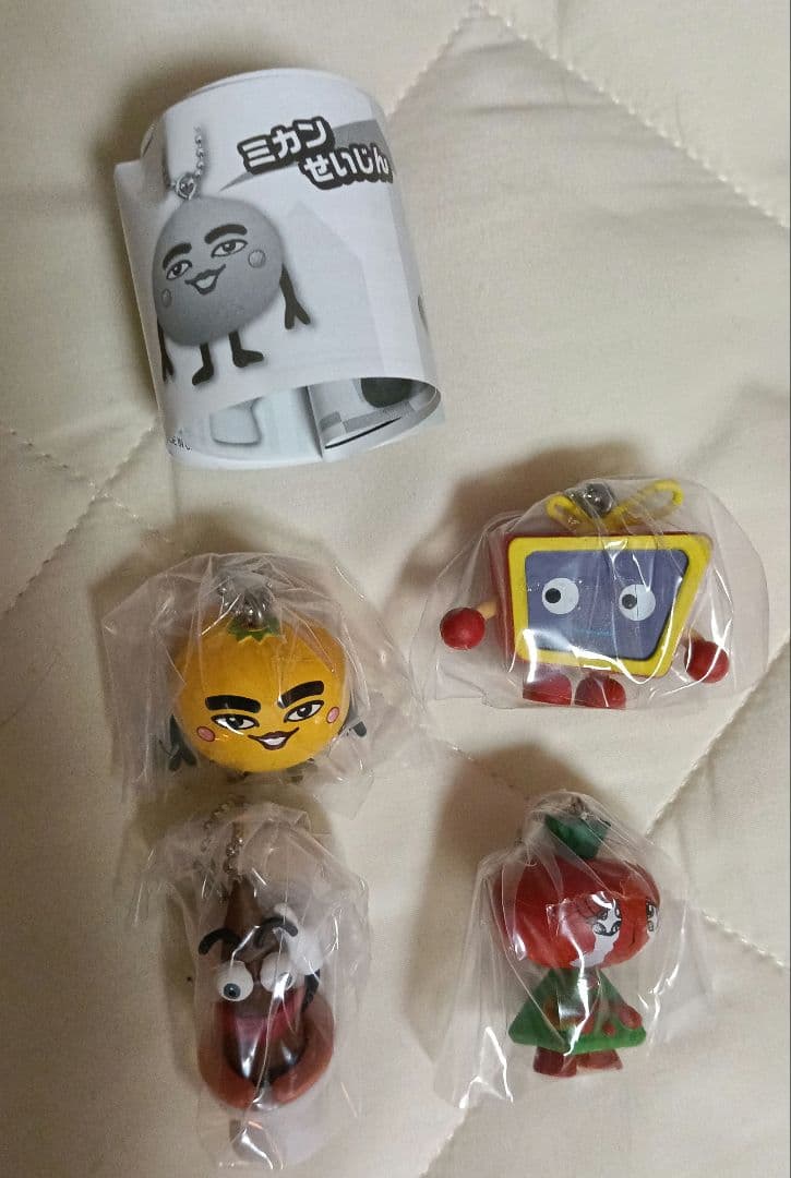 ウゴウゴルーガ おきらくごくらくマスコット4個セット（未開封