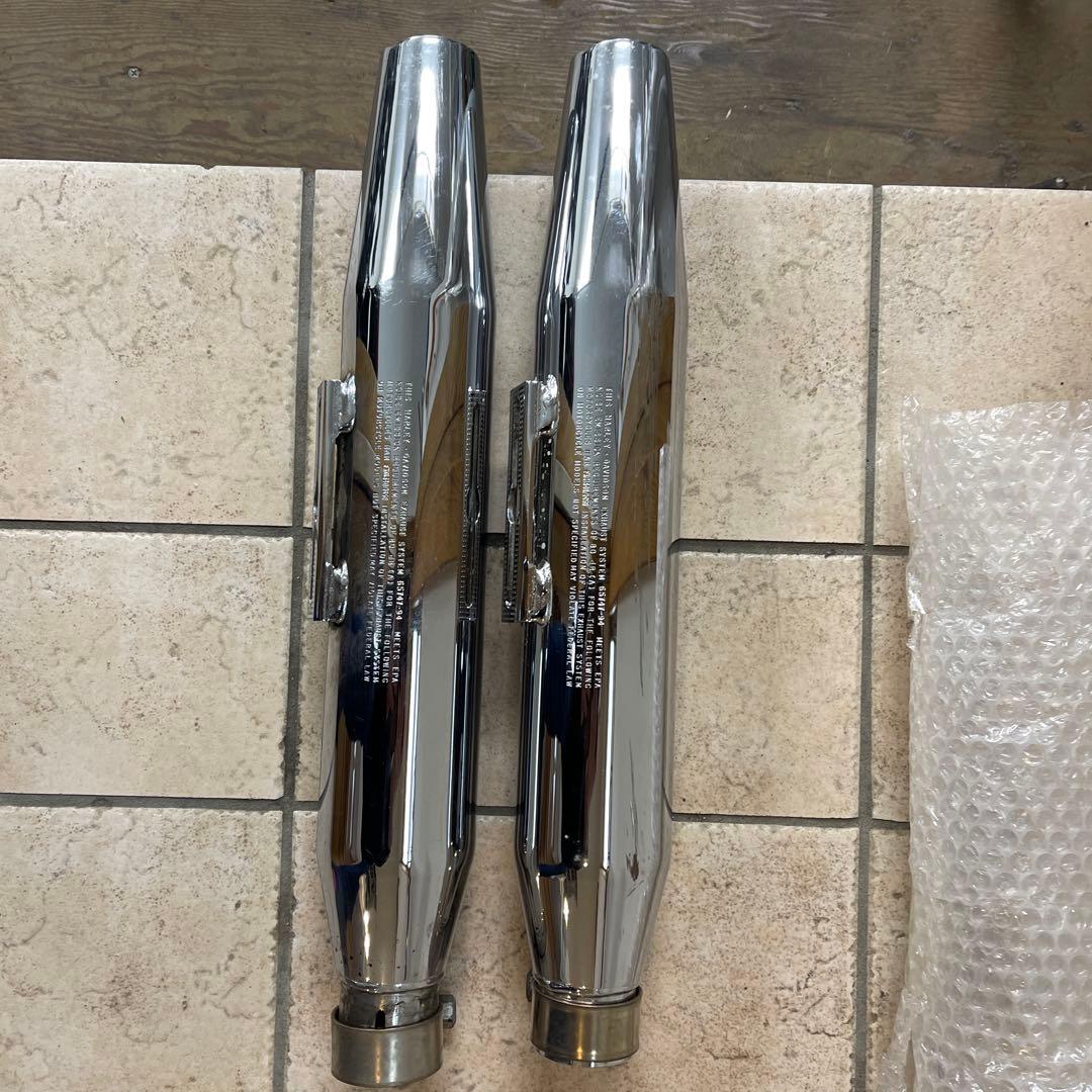 ハーレークロームマフラー北米純正 65747-94 Yahoo!オークション -「65747-94」の落札相場・落札価格