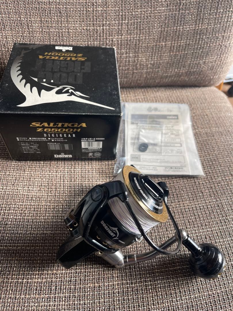 ダイワ ソルティガ Z6500H ドッグファイト - メルカリ