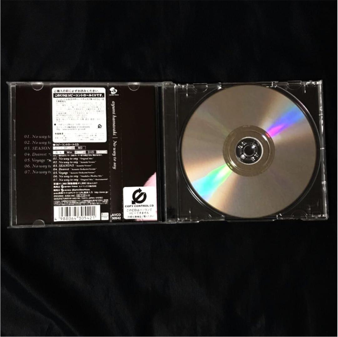 即購入OK!!】浜崎あゆみ CDノーウェイトゥーセイNo way to say - メルカリ