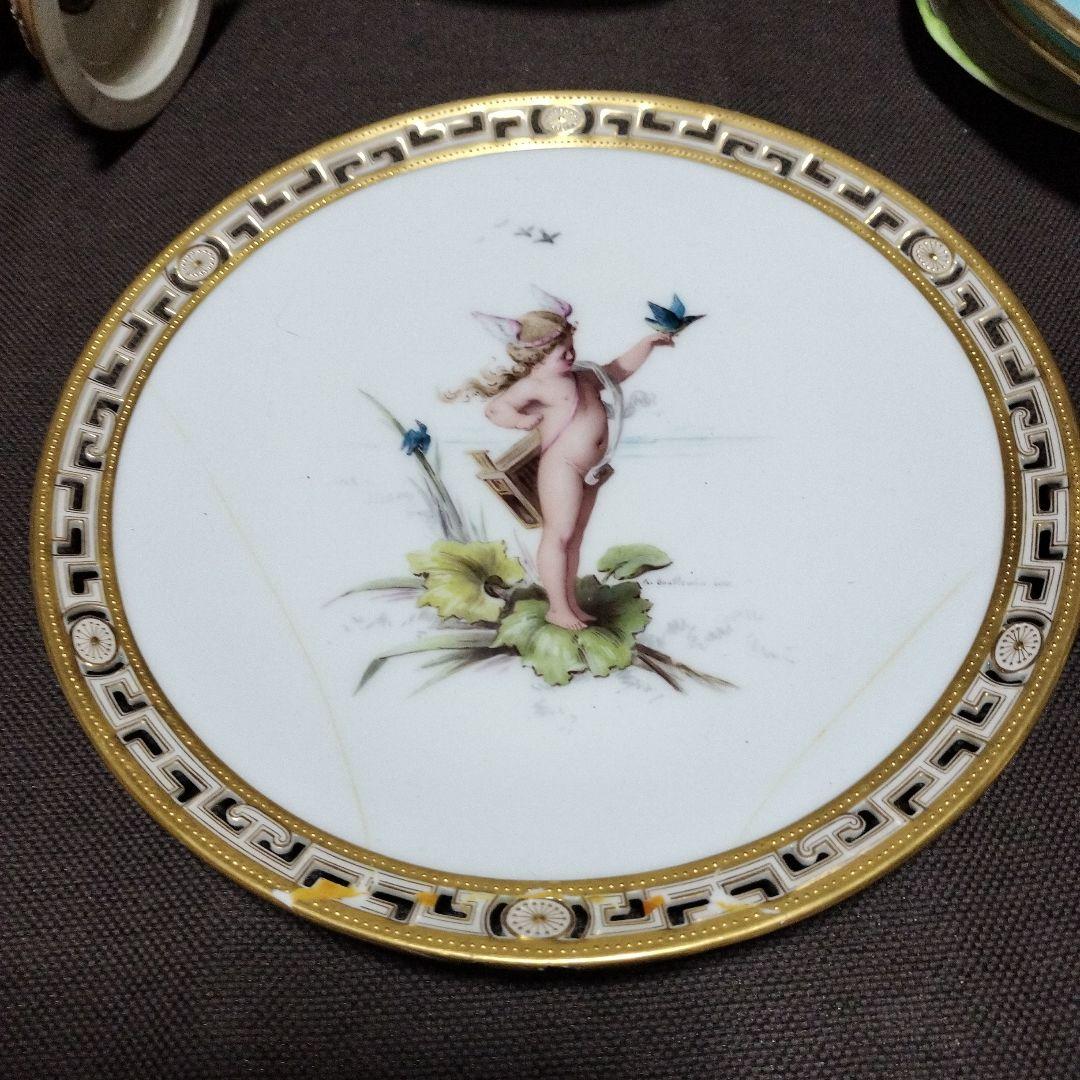 ブルミエール　絵皿　ミントンショープレート ブルミエール 絵皿 ミントンショープレート - メルカリ
