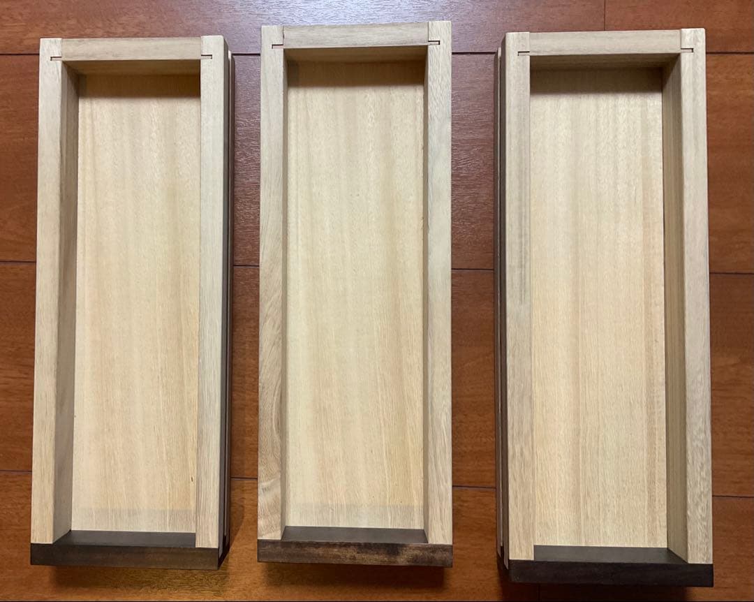 カリモク 三面鏡 鏡台 ドレッサー 収納多 送料込/たのめる便 - メルカリ