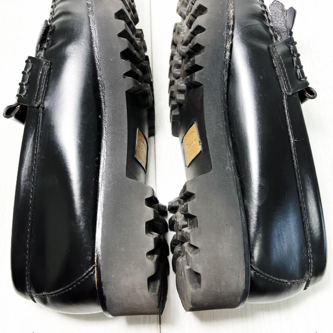 【人気】✨G.H.BASS ローファー 23㎝ 厚底　タッセルローファー