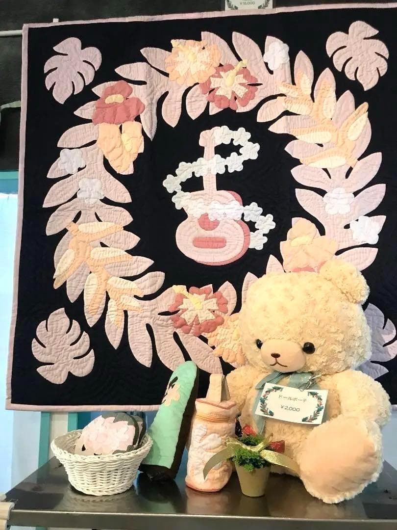 在庫一掃セール!! タペストリー♡ウクレレ♡105×105♡ネイビーブルー♡ 6_000000003038.jpg?1678209906