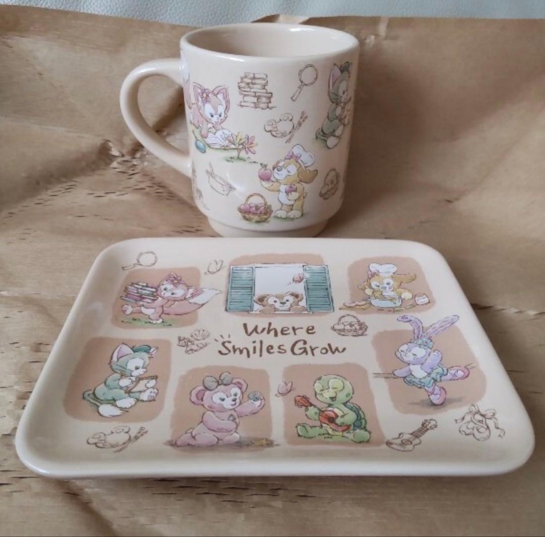 ダッフィー フレンズ スーベニアカップ プレート セット ディズニー