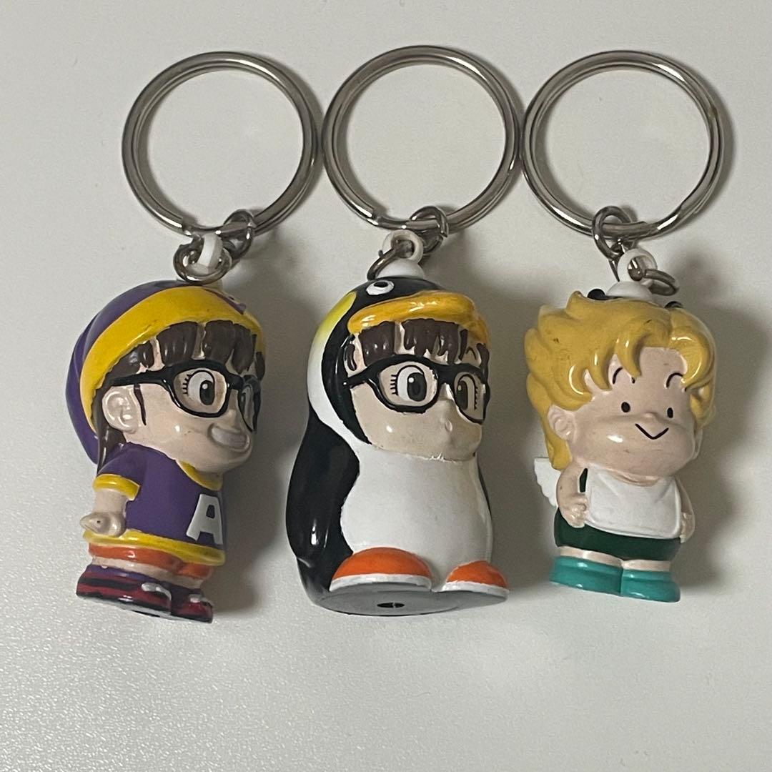 Dr.スランプアラレちゃんガっちゃん キーホルダー 3体＋おまけ2体