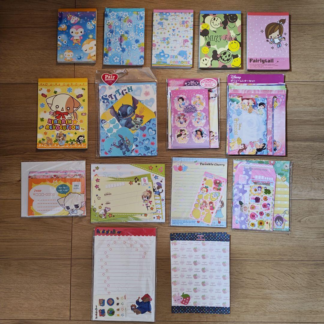 メモ帳 セット 15個 平成レトロ まとめ売り レターセット - メルカリ